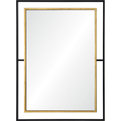 Gray 38 Inch Rectangular Mirror by Renwil - MT2244