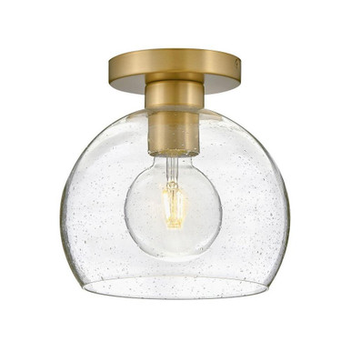 Rumi 1 Light 9 Inch Wide Flush Mount by Lark - 83011LCB