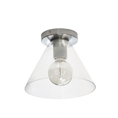 Roswell 1 Light 9 Inch Wide Flush Mount by Dainolite - RSW-91FH