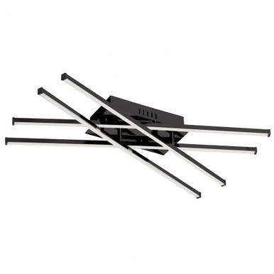 Summit 25.6W 4 LED 24 Inch Wide Flush Mount by Dainolite - SUM-24FH