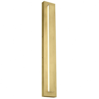 Aspen 36 One LED Light Outdoor Wall Lantern by Visual Comfort Modern - 700OWASP93036DNBUNVS