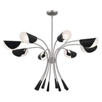 Arcus 8 Light Oversized Chandelier by Kichler - 52560