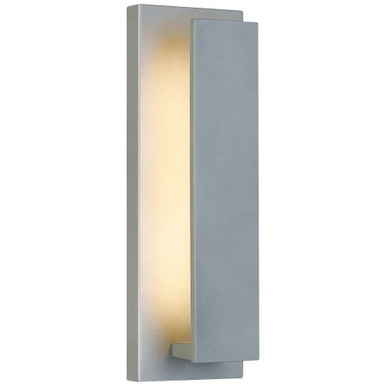 Nate 1 LED Outdoor Wall Lantern 17 Inch Tall by Visual Comfort Modern - 700OWNTE-17L