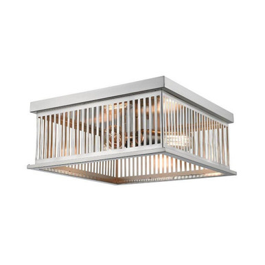 Camellia 3 Light 15 Inch Wide Flush Mount by Z-Lite 333F3BN