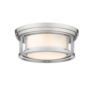 Willow 2 Light 12 Inch Wide Flush Mount by Z-Lite - 426F12