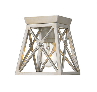 Trestle 1 Light 6 Inch Wide Flush Mount by Z-Lite - 447F1