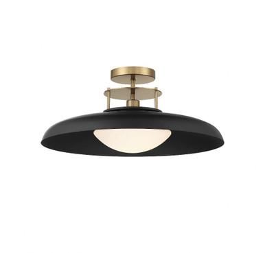 Gavin 1 Light 20 Inch Wide Semi Flush Mount by Savoy House - 6-1685-1