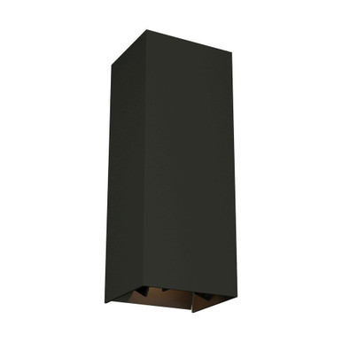 Vex 12 2 LED Outdoor Wall Lantern 12 Inch Tall by Visual Comfort Modern - 700OWVEX-12L
