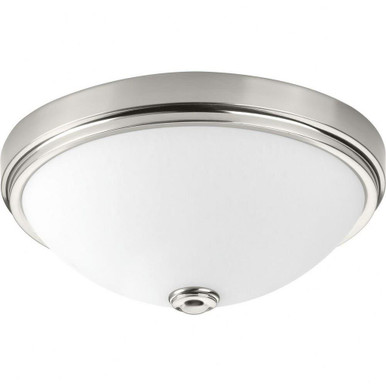 1 LED 13 Inch Wide Linen Flush Mount by Progress - P350006-009-30