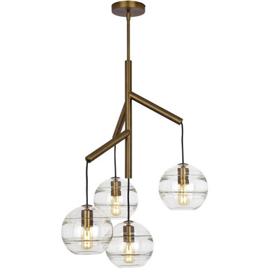 Sean Lavin 4 Light Medium Chandelier by Visual Comfort Modern - 700SDNMP1