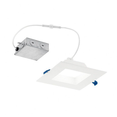 Direct To Ceiling 312W 24 Led Square Downlight 2x8 Inches by Kichler - DLRC06S3090WHT
