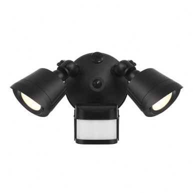 44W 2 LED Outdoor Motion Sensored Double Flood Light by Savoy House - 4-FLOOD-MS-A2