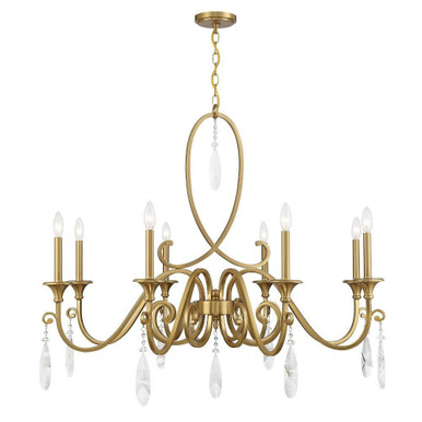 Fairchild 8 Light Oversized Chandelier by Savoy House - 1-2702-8-322