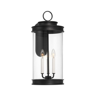 Englewood 3 Light Outdoor Wall Lantern 23.5 Onch Tall by Savoy House - 5-903-BK