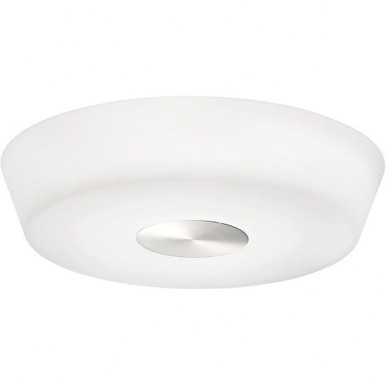 Sol 1 Light 12 Inch Wide Flush Mount by Modern Forms - FM-74712-PN/BN