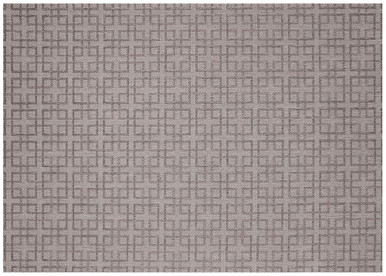 Lattice Outdoor Rug Silver/Charcoal Color 88 x Inches by SimplyShade - RS-587-319