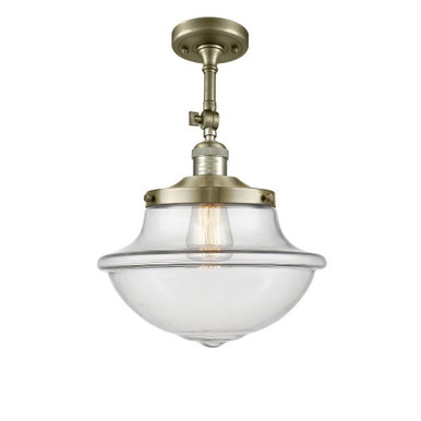Oxford 1 Light 11.75 Inch Wide Semi Flush Mount by Innovations - 201F-G54