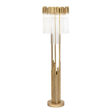 Matrix 6 Light Floor Lamp In Glam Style 68 x 18 Inches by Varaluz - 309L06