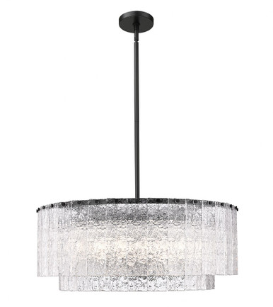 Glacier 12 Light Pendant 14.5 Inch Tall and 33 Inch Wide by Z-Lite - 1943P32-2