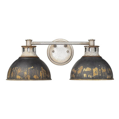 Kinsley 2 Light Vanity Light by Golden - 0865-BA2
