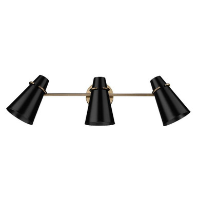 Reeva 3 Light Vanity Light by Golden - 2122-BA3