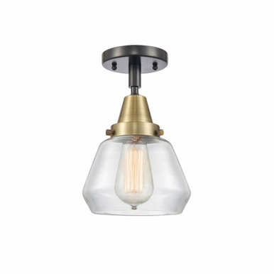 Fulton 1 Light 7 Inch Wide Flush Mount by Innovations - 447-1C-G17