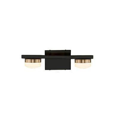 Puck 36W 2 LED Light Vanity Light by Justice Design - FSN-8992-OPAL