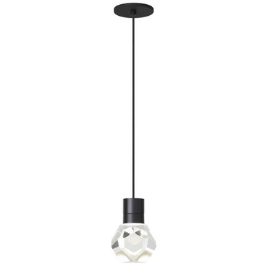 Kira 9W 1 LED Light Mini Line Voltage Pendant by Visual Comfort Modern - 700TDKIRAP1BB