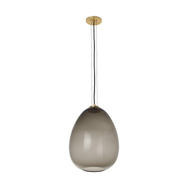 Kapoor 10.8W 1 LED Light Medium Pendant by Visual Comfort Modern - 700TDKPR13KNB-LED927