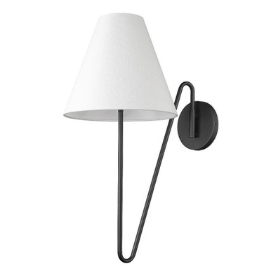 Kennedy 1 Light Swing Arm Wall Sconce 25.13 Inch Wide by Golden - 3690-A1W