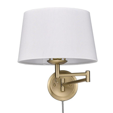 Eleanor 1 Light Wall Sconce by Golden - 3692-A1W