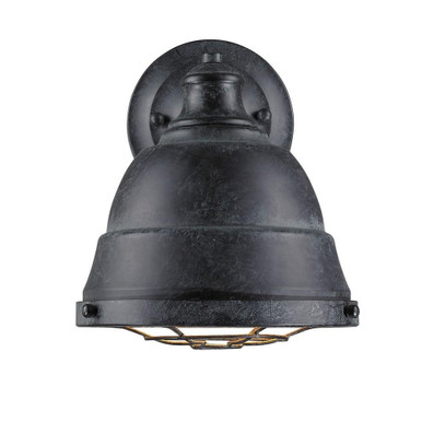 Bartlett 1 Light Wall Sconce by Golden - 7312-1W