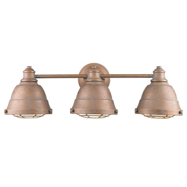 Bartlett 3 Light Vanity Light by Golden - 7312-BA3
