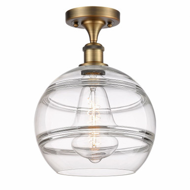 Rochester 1 Light 12.88 Inch Tall Semi Flush Mount by Innovations - 516-1C-G556-10