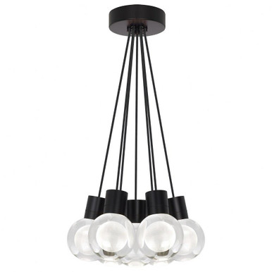 Sean Lavin 7 LED Contemporary Pendant 14 Inch Wide by Visual Comfort Modern - 700TDMINAP-7