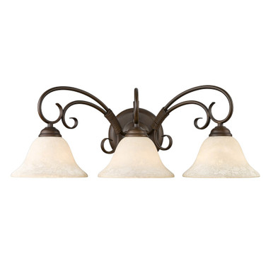 Homestead 3 Light Vanity Light by Golden - 8606-BA3