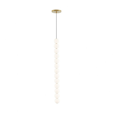 Orbet 18.9W 1 LED Mini Pendant by Visual Comfort Modern - 700TDOBT13-LED927