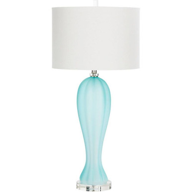 Aubrey One Light Table Lamp 16 Inches Wide by 34.5 Inches High by Cyan - 09140