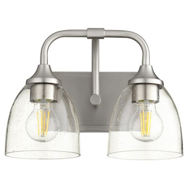 Enclave 2 Light Vanity Light by Quorum - 5059-2