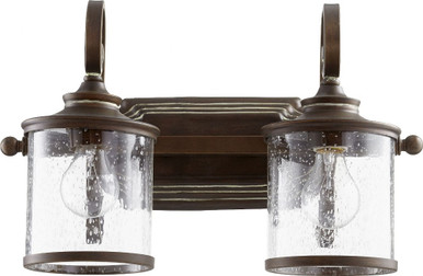 San Miguel 2 Light Vanity Light by Quorum - 5073-2