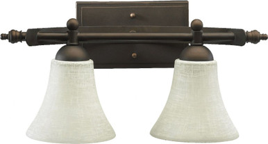 Aspen 2 Light Vanity Light by Quorum - 5077-2