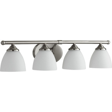Brooks 4 Light Vanity Light by Quorum - 5150-4