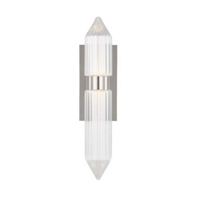 Langston 10.8W 277V 1 LED Contemporary Wall Sconce by Visual Comfort Modern - 700WSLGSN18N-LED927-277