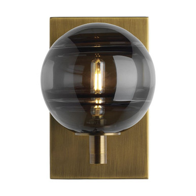 Sean Lavin 1 LED Wall Sconce 9 Inch Tall by Visual Comfort Modern - 700WSSDN