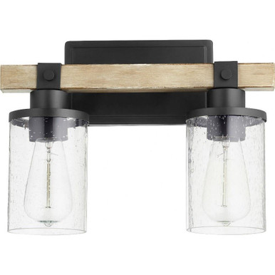 Alpine 2 Light Soft Contemporary Vanity Light by Quorum - 5189-2-69