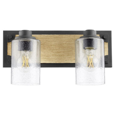 Corner Bracket 2 Light Vanity Light by Quorum - 5143-2-69