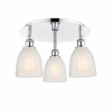 Brookfield 3 Light 17.5 Inch Wide Flush Mount by Innovations - 516-3C-G44