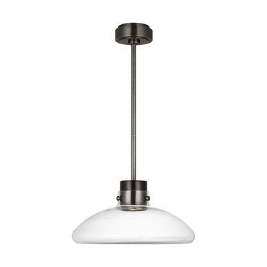 Morgan 18.5W 1 LED Pendant 16 Inch Wide by Visual Comfort Modern - AKPD594