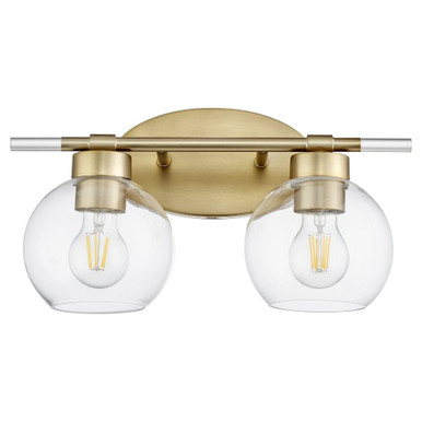 Voln 2 Light Vanity Light by Quorum - 5317-2-80