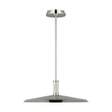 Saucer Direct 18.6W 1 LED Pendant 18 Inch Wide by Visual Comfort Modern - AKPD682